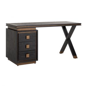 7491 - Desk Hunter 3-drawers 150x60