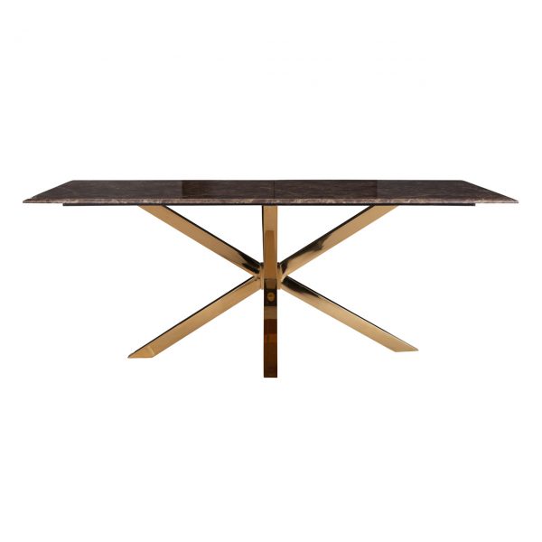 9453 - Dining table Conrad with faux brown marble