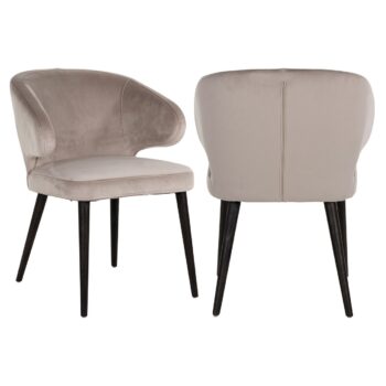 Blagovaonska stolica Indigo khaki velvet