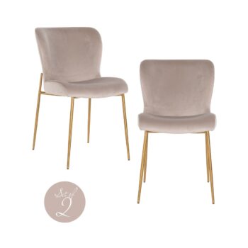 Blagovaonska stolica Odessa khaki (set od 2)