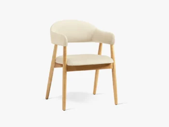 Blagovaonska stolica Adra ivory/natural