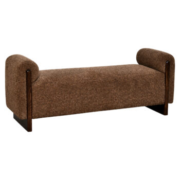 Klupa Winslov brown blockweave vatrootporna