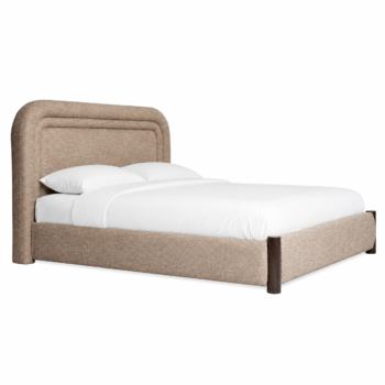 Krevet Citadel sand tweed 160x200 (madrac nije uključen)