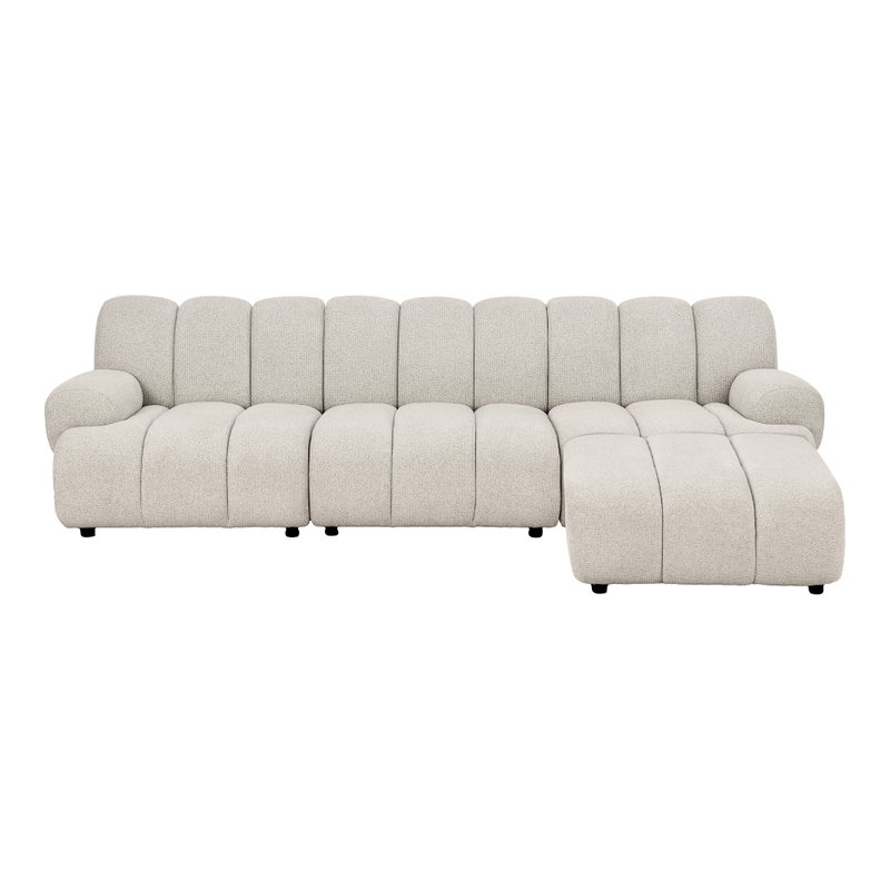 Modularna sofa Taza s tabureom, 3.5 sjedala
