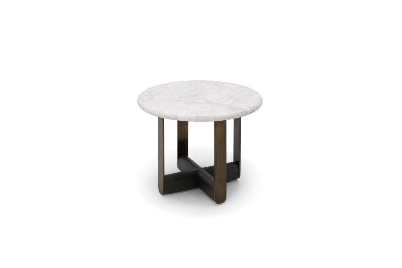 FIRENZE Side Table White Marble