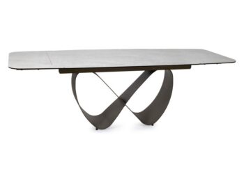 Stol INFINITY CERAMIC bež TAJ MAHAL / MIEDZIANY 160(240)X95
