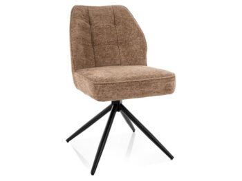 Stolica JOHN RAVEN konstrukcija crna / LATTE 34